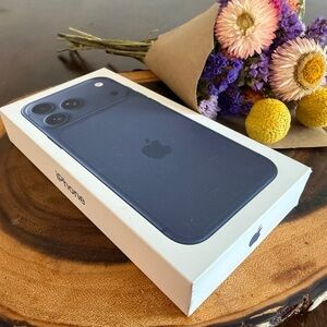 BOX ONLY Apple iPhone 17 Pro Max Deep Blue 512Gb Original Box